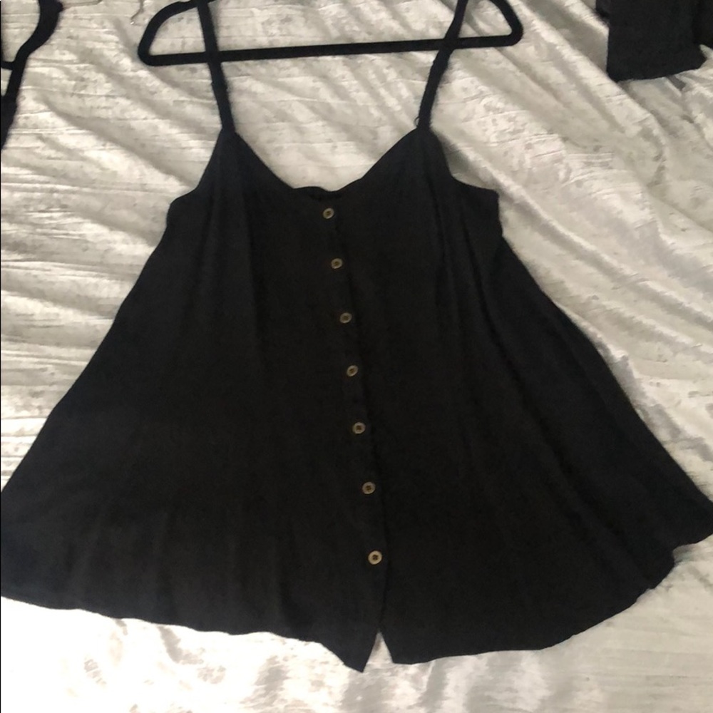 Torrid 0x button up tank